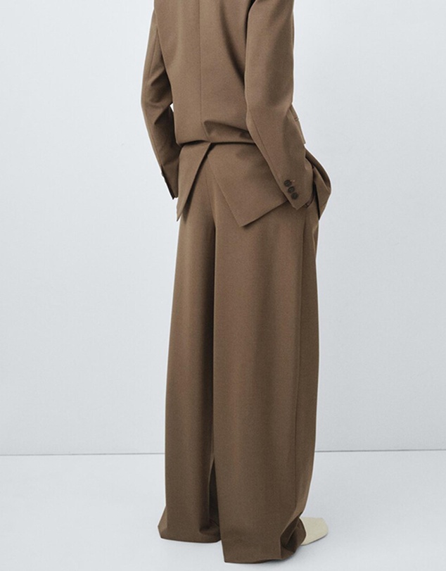 M.N.G - Pleated Straight-Leg Suit Trousers