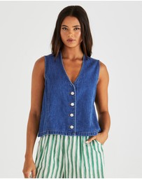 Sass - Sabine Denim Vest