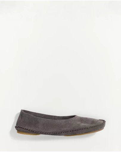 M.N.G - Suede Shoes with Seam Detail