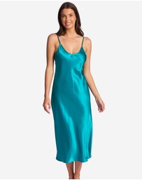 Love and Lustre - Silk Slip 3/4 Length