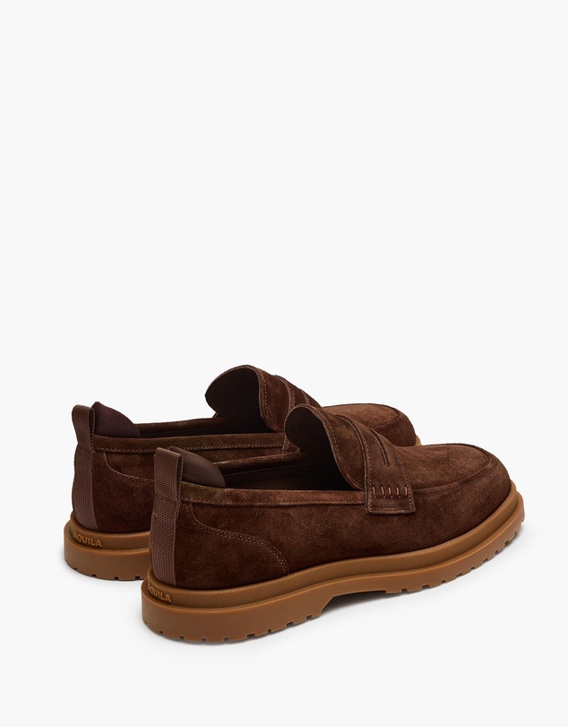 Aquila - Radar Suede Penny Loafers
