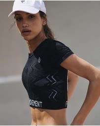FP Movement by Free People - Run The Distance Baby Tee
