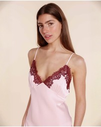 Gingerlilly - Magnolia Silky Satin Long Gown