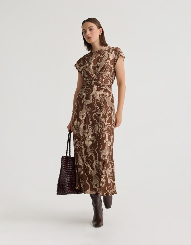Oxford - Charlotte Printed Twill Dress