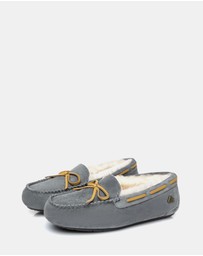 EVERAU - EverAU Ugg Miracle Moccasin Leather Upper Moccasins