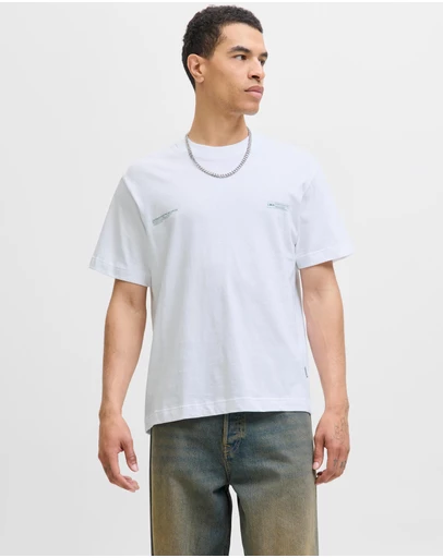 Jack & Jones - Billyburg Photo Short Sleeve Crew Neck T-Shirt