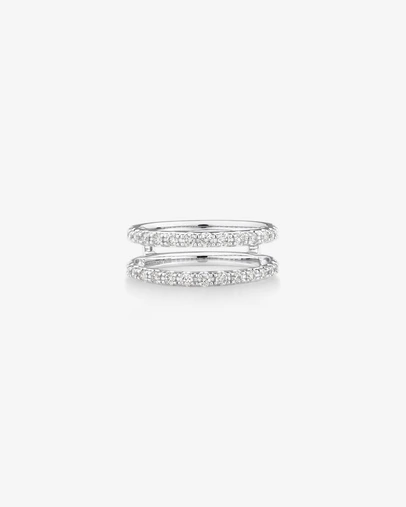 Michael Hill - Enhancer Ring with 0.50 Carat TW of Diamonds in 14kt White Gold