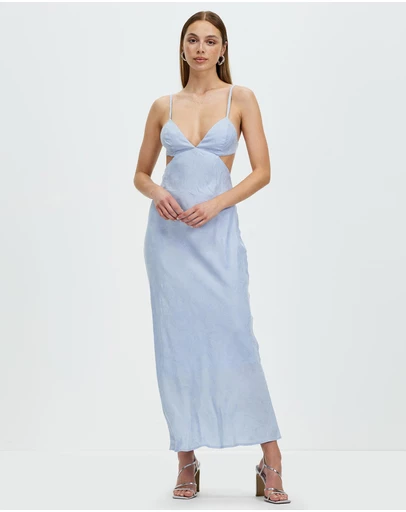 Third Form - Paisley Bias Triangle Midi Dress