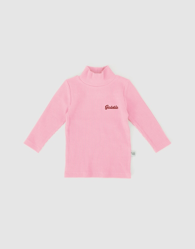 Goldie + Ace - Embroidered Rib Skivvy - Babies-Kids