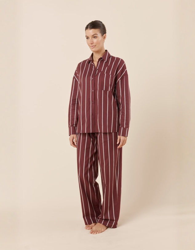 Gingerlilly - Chloe Cotton Striped PJ Set