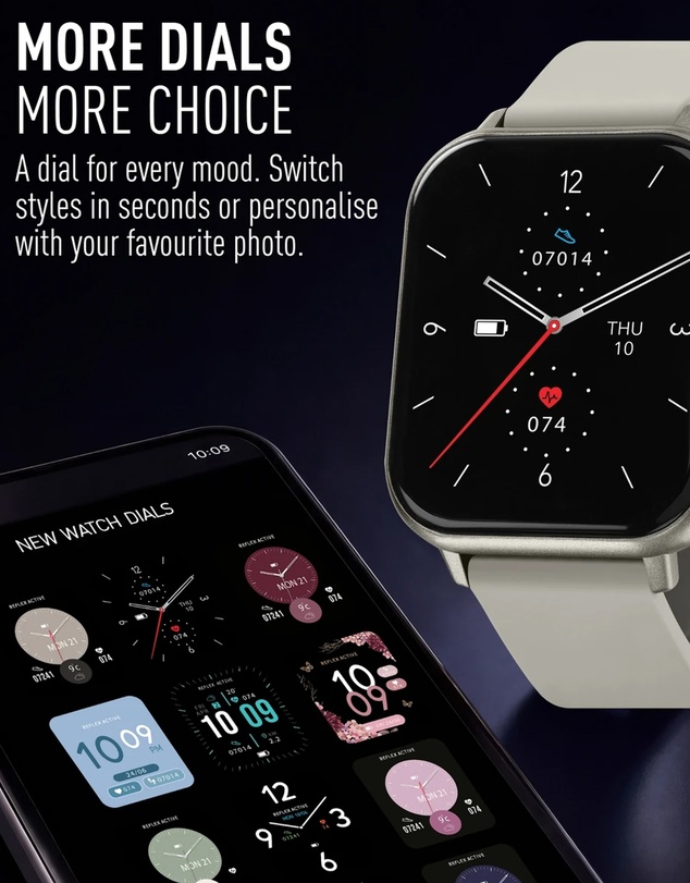 Reflex Active - Nexus Lite Grey Smart Watch