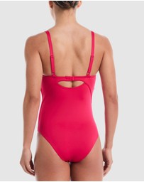 Nike - Essential V-Neck One-Piece Swimsuit