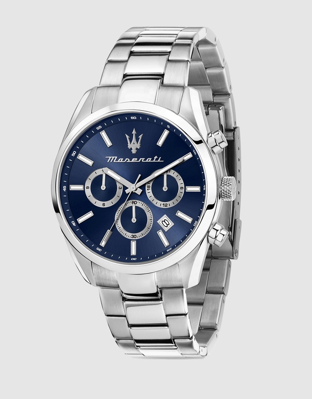 Maserati - Attrazione 43mm Stainless Steel Chronograph Watch