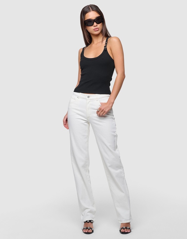 Abrand - 95 Eden Mid Straight Jeans