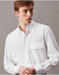Calvin Klein - Relaxed Poplin Stretch Shirt