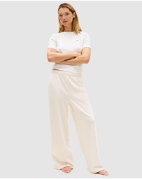 Tommy Hilfiger - Essential Terry Wide Leg Lounge Trousers