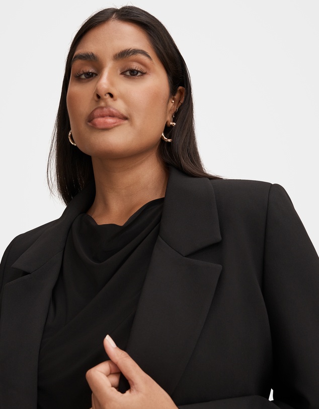 Forever New Curve - Victoria Curve Single Breasted Blazer