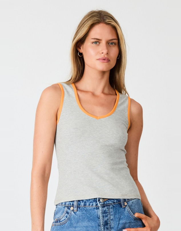 Rolla's - V Neck Ringer Tank