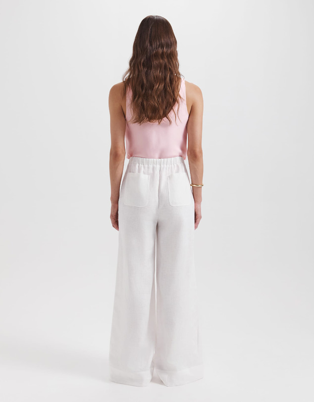 SABA - Lila Linen Pull On Pant