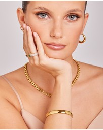 Zoe Olivia - Waterproof Classic Hinged Bangle