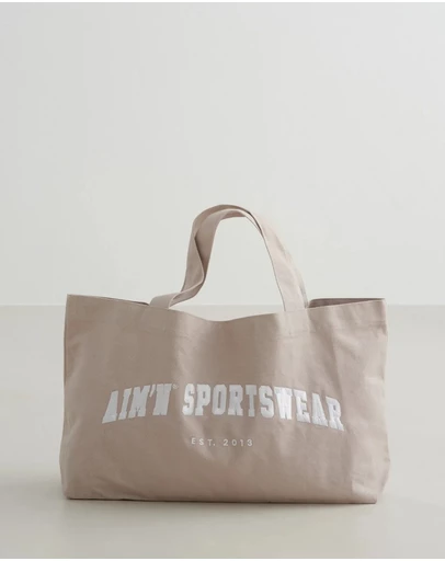 Aim'n - Varsity Tote Bag