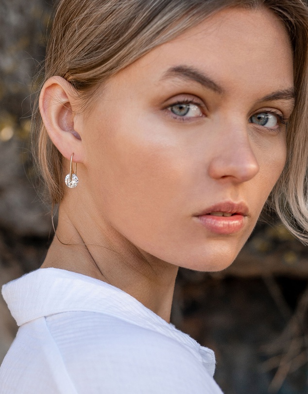Mestige - Eclipse Earrings - 18K Gold Plated
