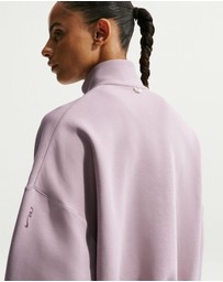 Nike - 24.7 ImpossiblySoft Dri-FIT Oversized 1/2-Zip Top