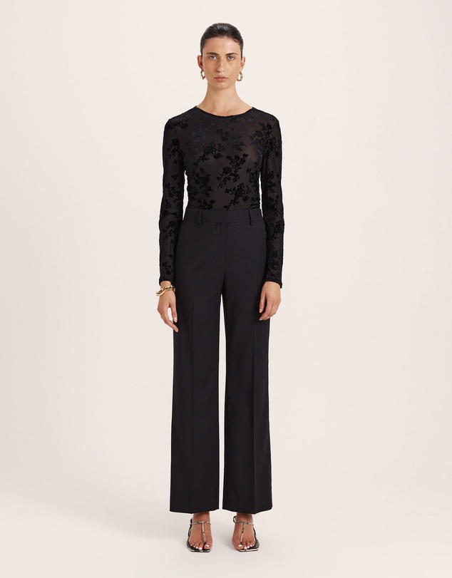 SABA - Celeste Wool Straight Leg Pant