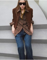 M.N.G - Pocket Striped Shirt