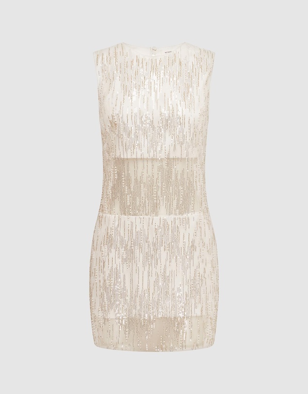 Shona Joy - Viva Round Neck Mini Dress