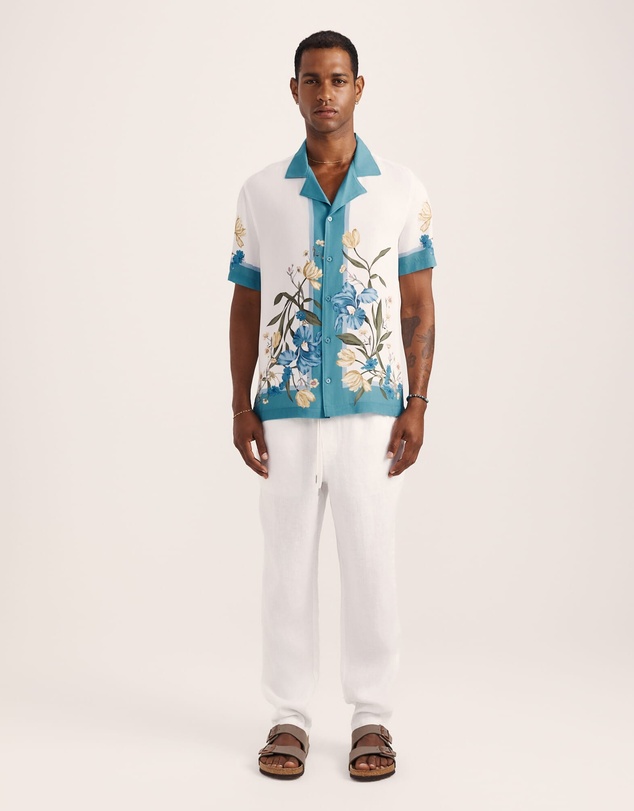 SABA - Olympus Print Short Sleeve Resort Shirt