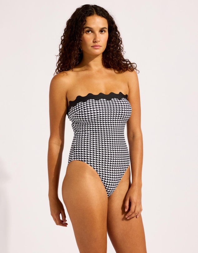 Seafolly - Gia Check RIC Rac One Piece