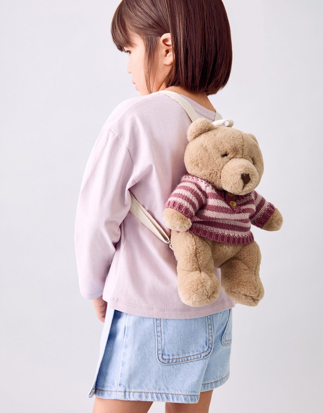 M.N.G - Bear Backpack - Kids-Teens