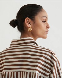 Reliquia Jewellery - Trending Upwards Hoop Earrings