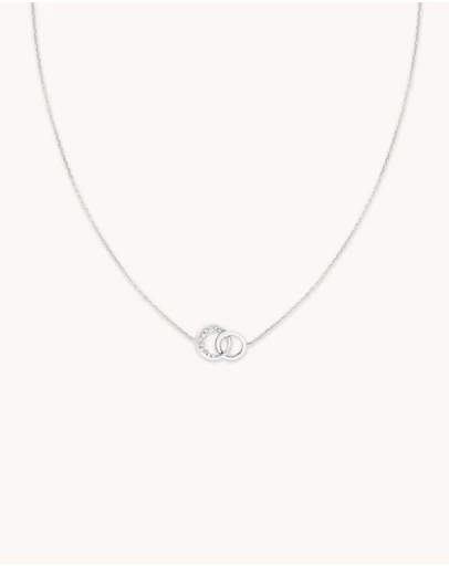 Astrid & Miyu - Spiral Crystal Pendant Necklace