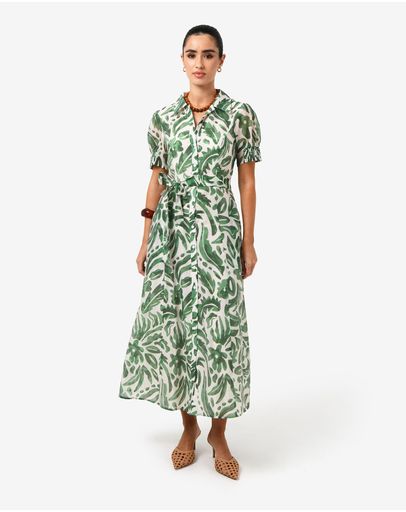 Green Floral