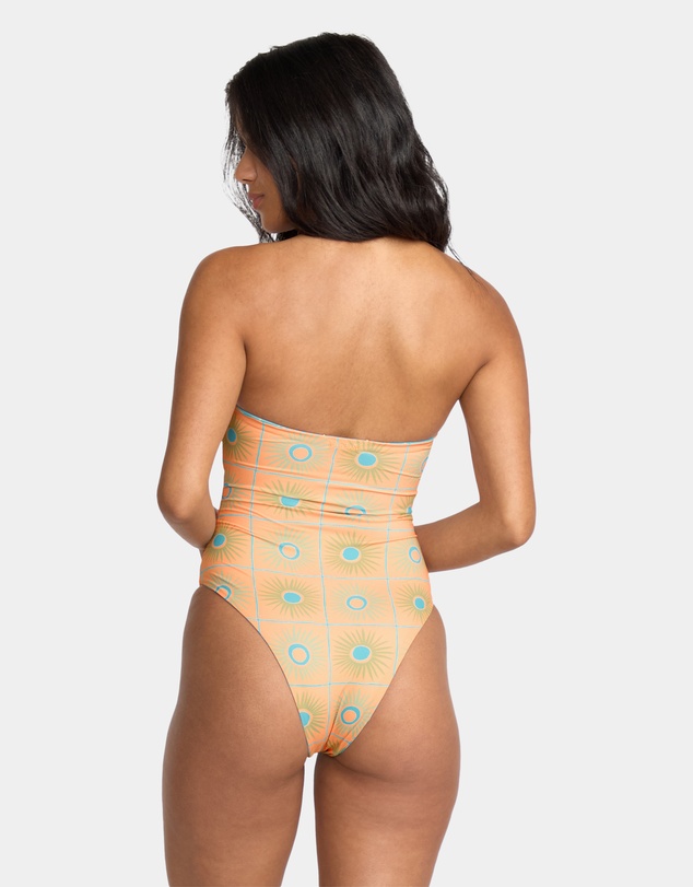 Billabong - Womens Shw Me Sun Reversible Trully Hi One Piece Swimsuit
