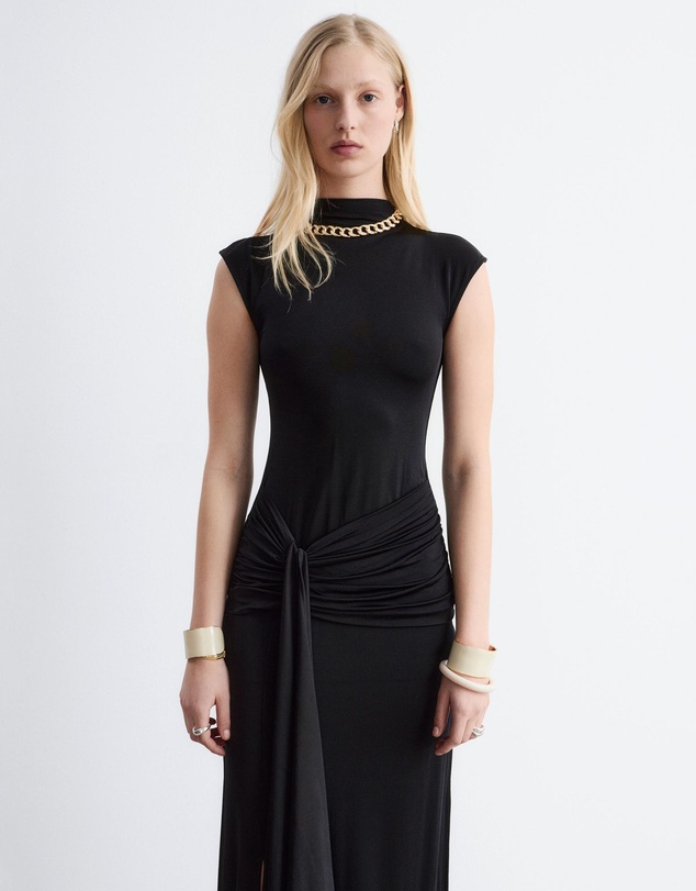 & Other Stories - Wrap-front Midi Dress