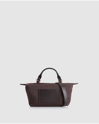 Evity - Noosa Leather Trim Crossbody Bag