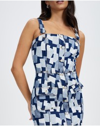 Honey and Beau - Dreamer Button Dress