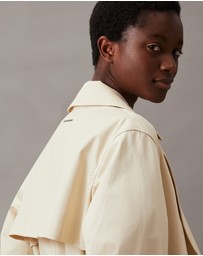 Calvin Klein - Twill Trench Coat