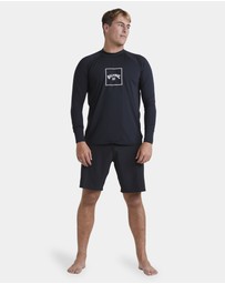 Billabong - Mens Boxed Arch Long Sleeve Rash Vest