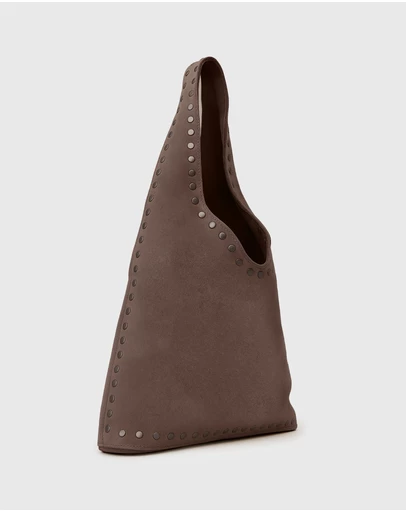 Betts - Freya-S Suede Leather Stud Bag