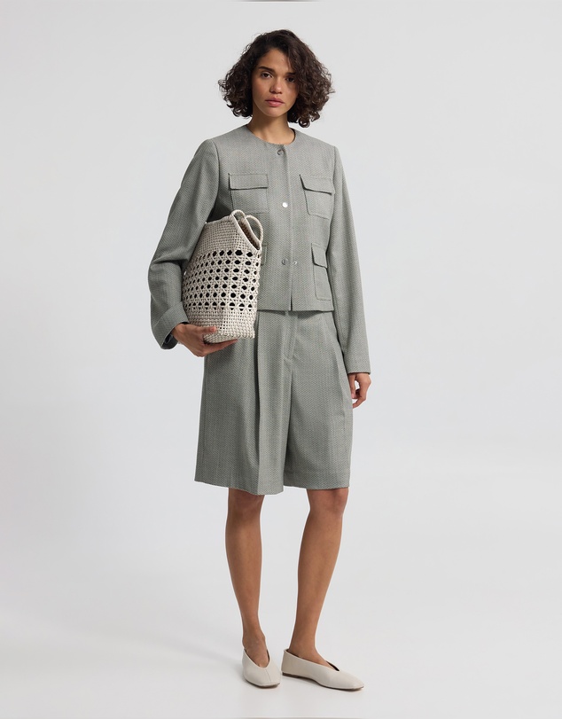 Oxford - Nyla Crop Jacket