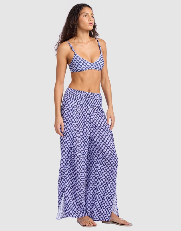 Seafolly - Marseille Shirred Waist Wrap Pant