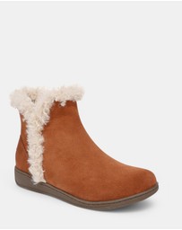 Vionic - Unwind Bootie Slipper - Tan