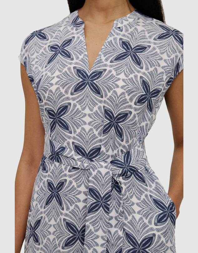 Trenery - Mosaic Relaxed Popover Dress
