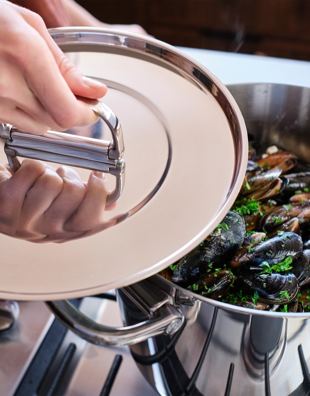 Joseph Joseph - Space Steel 6-piece Stainless-steel Cookware Set with Folding Handles