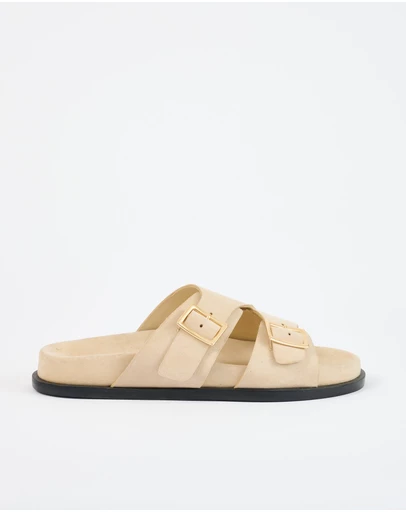 Sol Sana - Sato Footbed Taupe Suede