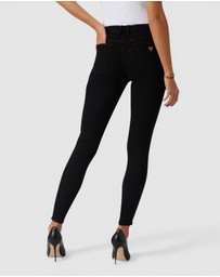 GUESS - Mid-Rise Annette Skinny Jeans